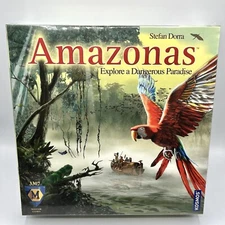 Amazonas Explore A Dangerous Paradise (Mayfair Games, 2005) Strategy Board Game
