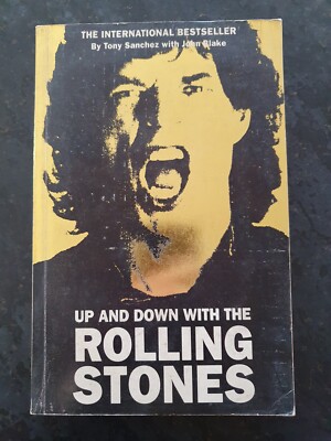 JOHN BLAKE - signiertes Buch - Auf und Ab mit den Rolling Stones - Taschenbuch 1991
