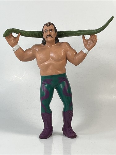 WWF LJN Superstars 1987 Jake The Snake Roberts w D...