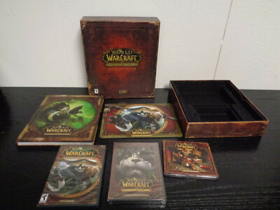World of Warcraft Mists Of Pandaria Collector's Edition - Used ( Not Complete ) 