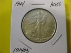 1944 Walking Liberty Half Dollar AU/BU!  #101403