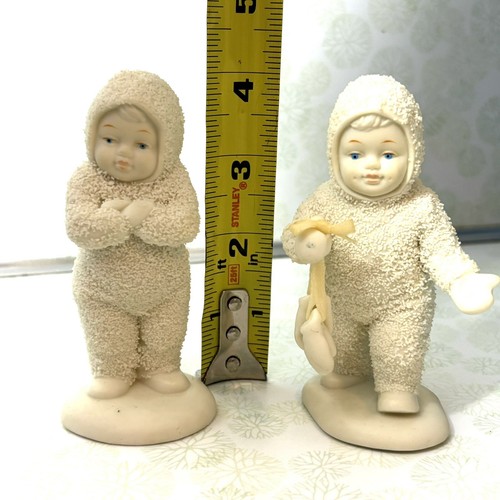 Department 56 Snowbabies 68365 "Encontré tus mitones", retirado, juego de 2 en caja - Imagen 9 de 14