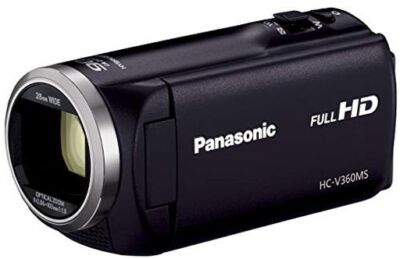 Panasonic HC-V360MS-K HD Video Camera V360MS 16GB Black From Panasonic HC-V360MS-K HD Video Camera V360MS 16GB Black From