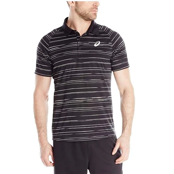 ASICS camisas negras para hombres