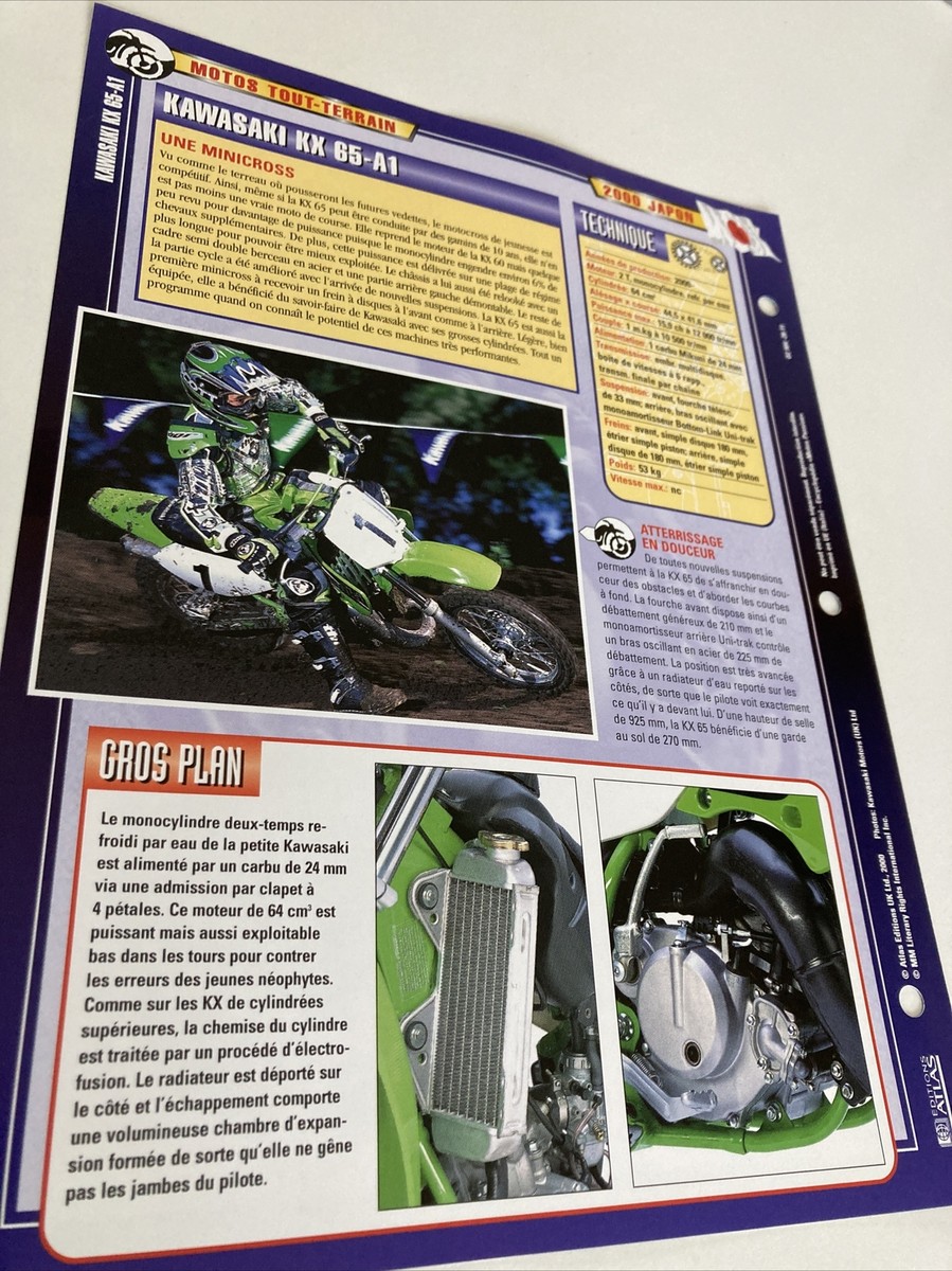 Kawasaki KX65 A1 2000 KX 65 Motorcycle Passion Collection Atlas