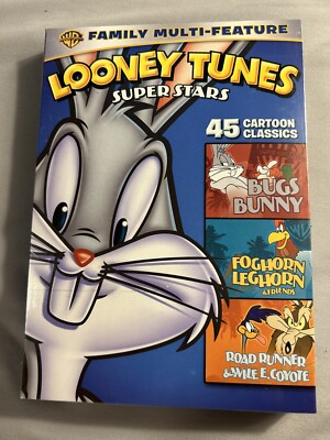 Looney Tunes Super Stars , New Sealed DVD ( 45 Cartoon Classics )