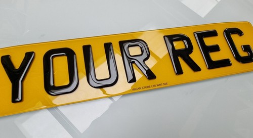 100 % STRASSE/MOT Legal Premium Auto Zulassungsnummernschilder - bedruckt, 3D Gel, 4D - Bild 18 von 30