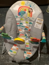 baby boy bouncer, multi-color, good condition
