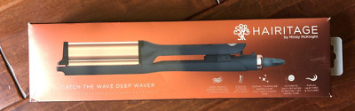 Hairitage Catch the Wave Deep Beach Waver Curling & Crimping Iron