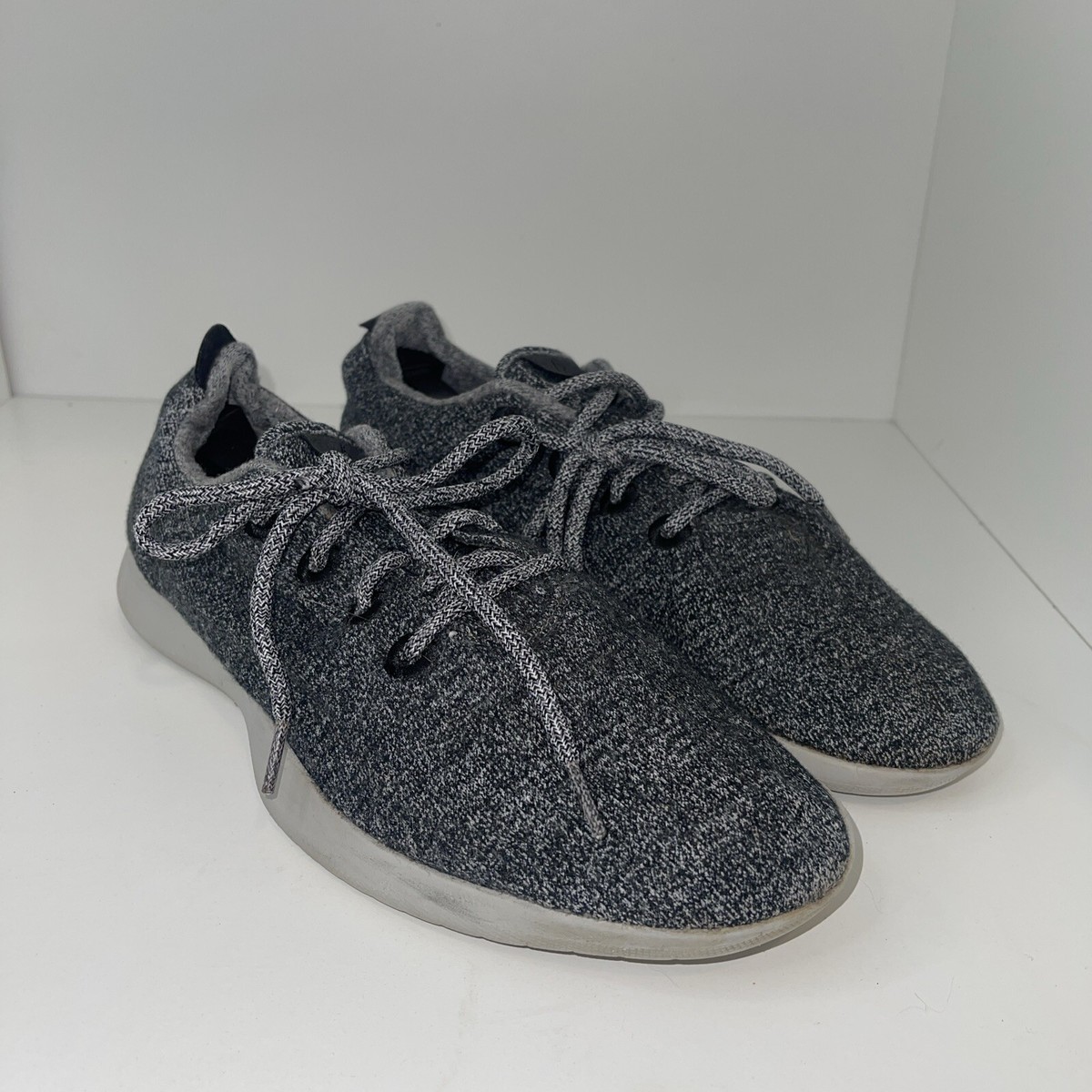 Allbirds Wool Runner Mizzle Sneakers Mens 12 Gray Merino  display picture 1