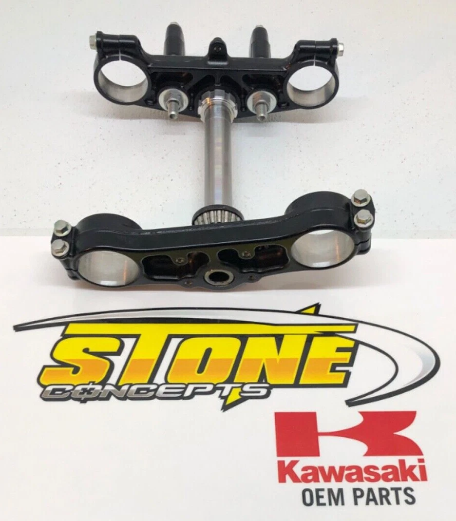 OEM 14-24 Kawasaki KX85 Triple Tree Clamp Upper Lower 14-21 KX100