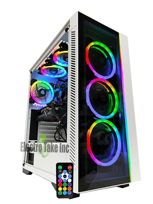 Gaming PC Computer Desktop Intel i7, SSD GeForce RTX 2060