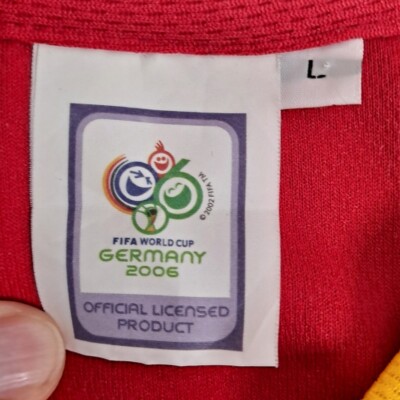 サッカー　2006年FIFAワールドカップ・ドイツ大会　記念グッズ Officially Licensed 2006 FIFA World Cup Large Red Souvenir