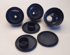 3 cine lenses HT1-0,5x HT1-2x HT 1 -0,5x movie Soviet USSR For Quartz M camera