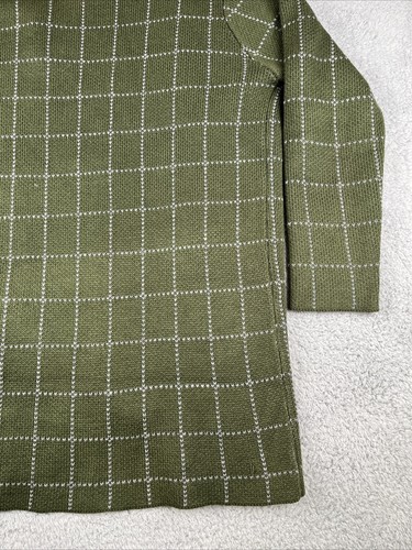 Anthropologie Oliver by Escio Open Front Sweater Cardigan Size L Olive Green - Picture 17 of 18