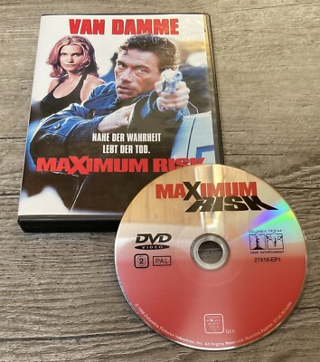    MAXIMUM RISK   UNCUT  [JEAN-CLAUDE van DAMME   FSK18 UNGESCHNITTEN]