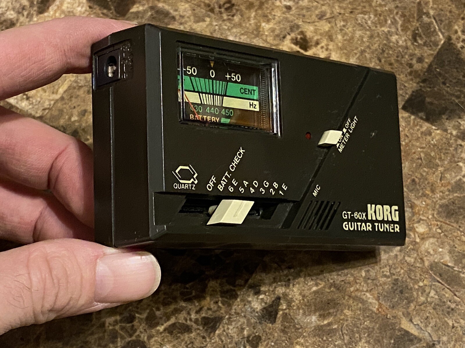 Vintage Guitar Tuner GT60X eBay