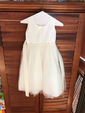 ivory flower girl dress size 6