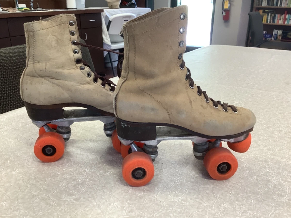 Vintage Roller Skates Sure Grip Super X 4 Size 6 Used 1