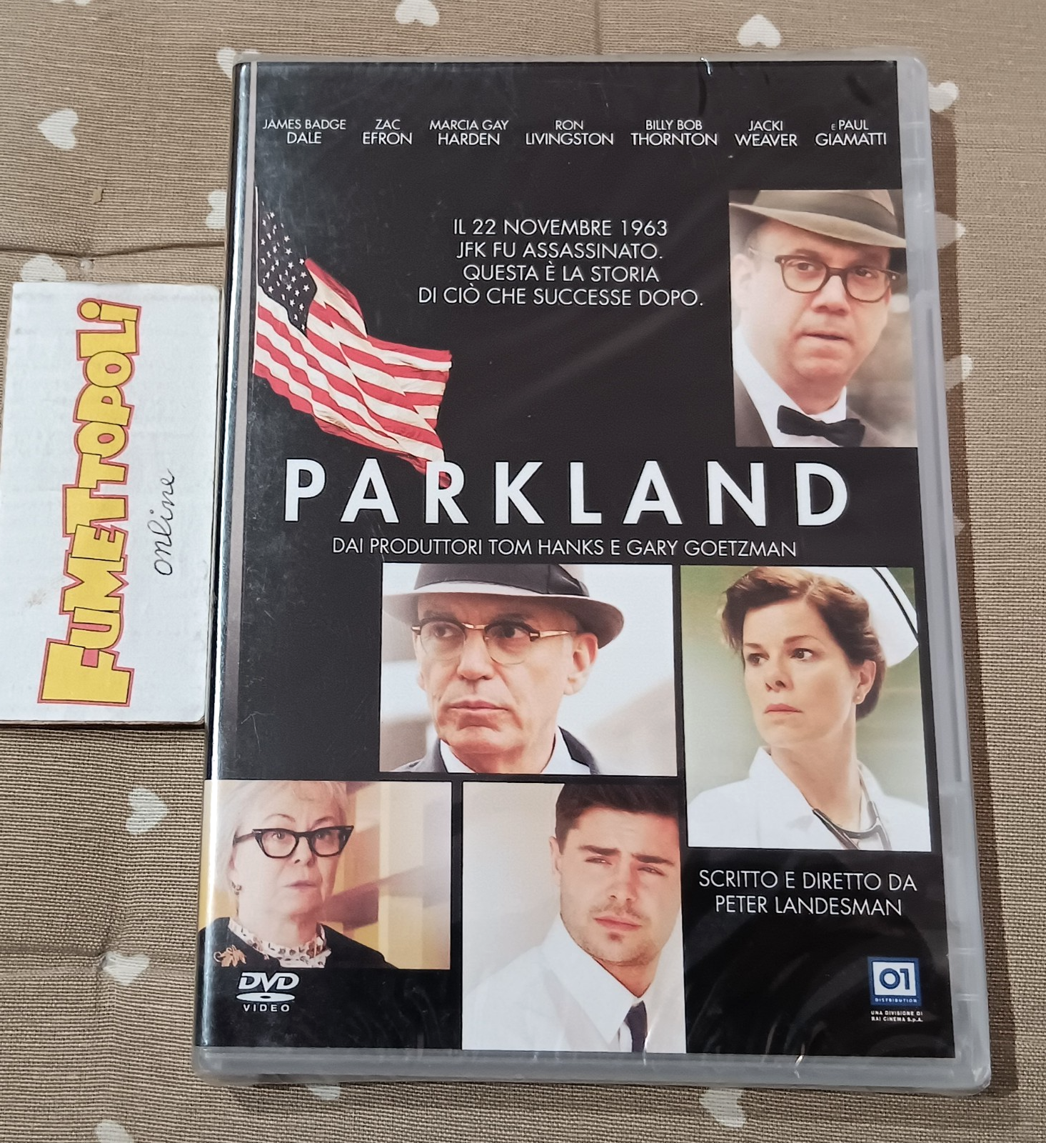 PARKLAND DVD 01 con Zac Efron e P. Giamatti sigillato NUOVO SC69