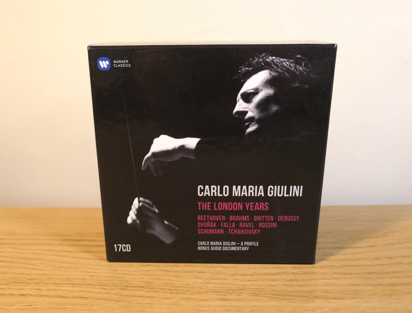 Carlo Maria Giulini The London Years 17 CD Warner Classics *LIKE NEW*