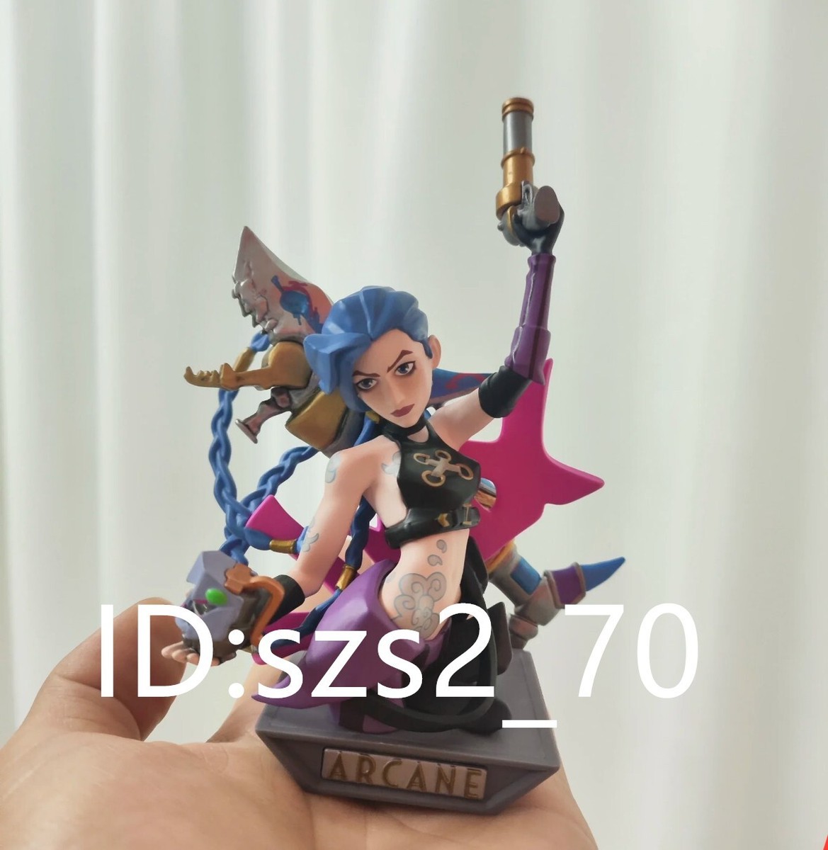 POPMART アーケイン lol ジンクス Jinx Jinx - Authentic POP MART Arcane League Legends Mini Figure