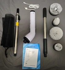 Keimi Electric Spin Cleaning Scrubber Home Automobile Outdoors Playground 