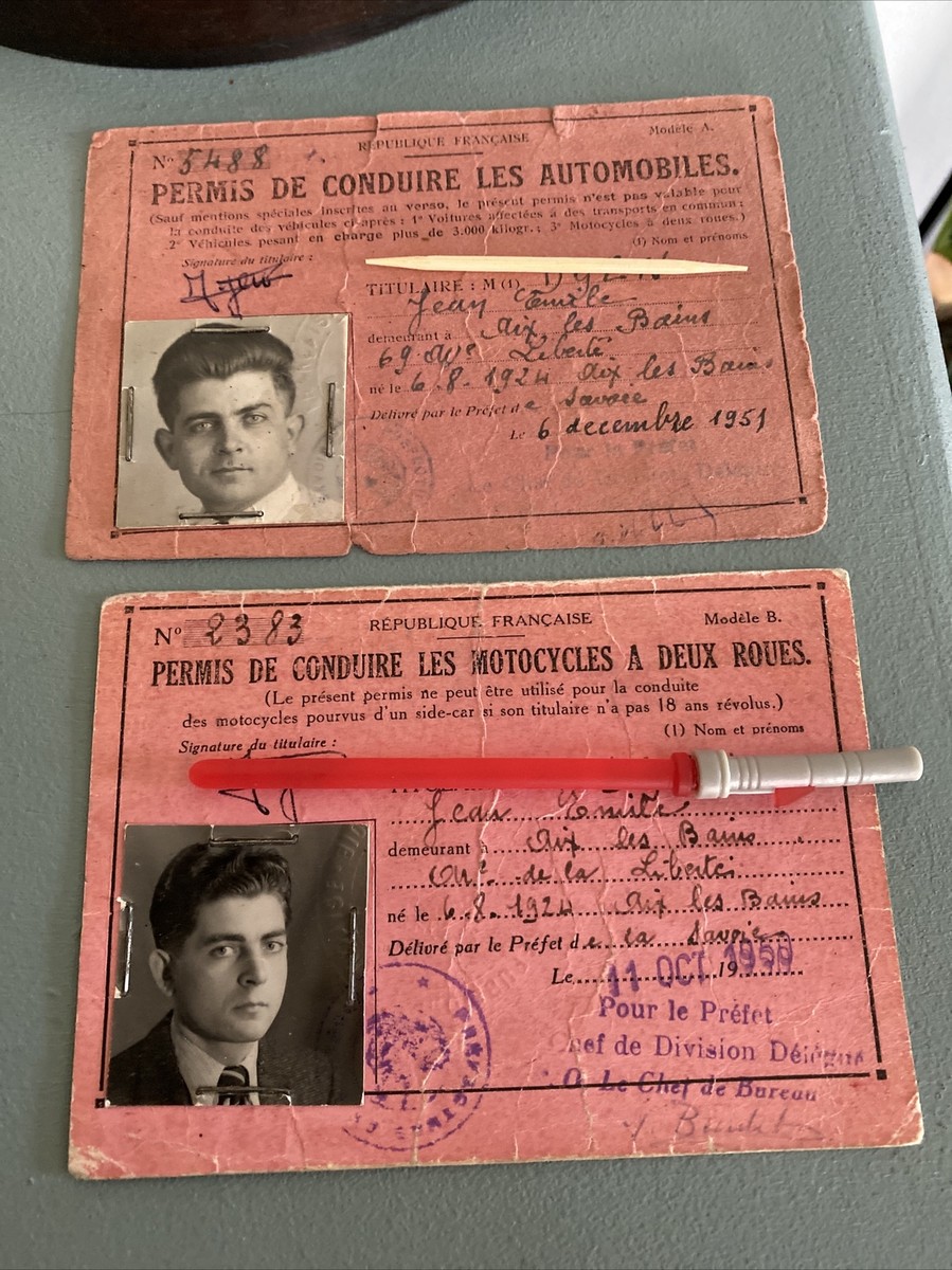 Lot De 28 Anciens Permis De Pêche De Pennsylvanie - Datés De 1932 à 1959, Vintage