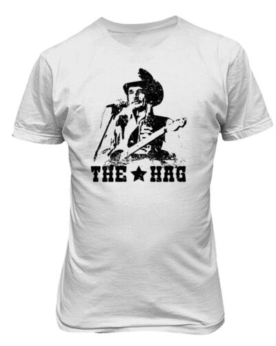 Merle Haggard Vintage Country Music Outlaw Redneck Concert Band Men's T-Shirt - Picture 15 of 15