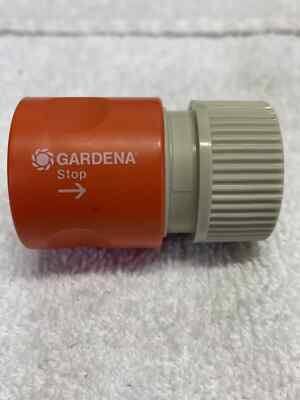 Gardena Classic Hose Connector with Water Stop 5/8 x 1/2 in.