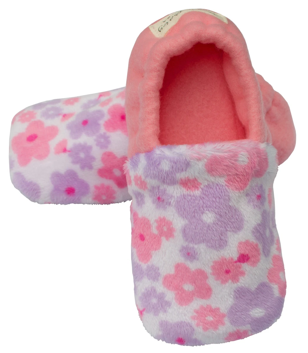 Toddler and Little Kids Slip Resistant House Slipper Shoes