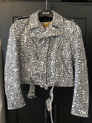 Schott / Keith Haring / Jeremy Scott -  Perfecto Biker Jacket