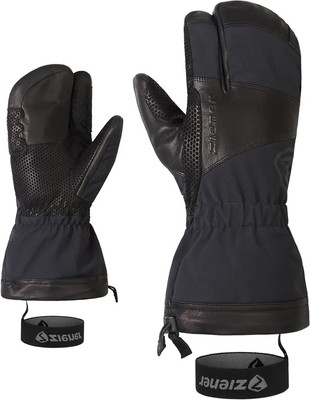 ZIENER Ski Snowboard handschuhe GORIUS AW LOBSTER Handschuh 2025 black Gloves