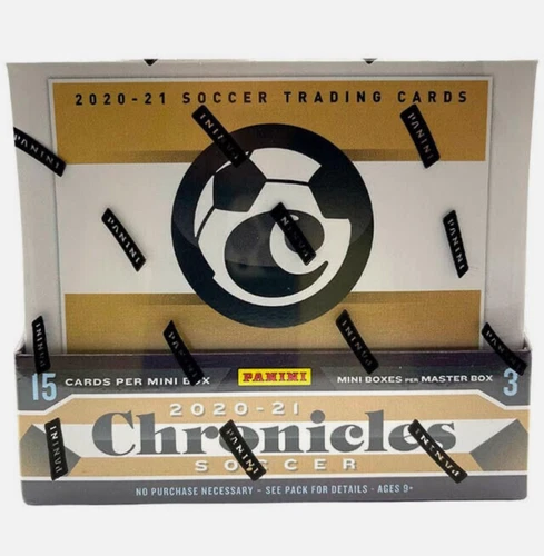 2020-21 Panini Chronicles Soccer Hobby Box, Brand New Factory Sealed