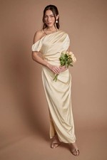 Coast Lemon A-Line Dress Womens Bridesmaids Dresses