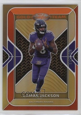 2024 Certified Gold Team Orange Mirror 138/149 Lamar Jackson #GT-LJN 1pd2