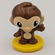 Leapfrog Learning Friends Monkey Interactive Figure Toy Figure 2.5" yellow base