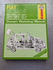 Fiat Strada Ritmo 1979-1988 Haynes Owners Workshop Manual