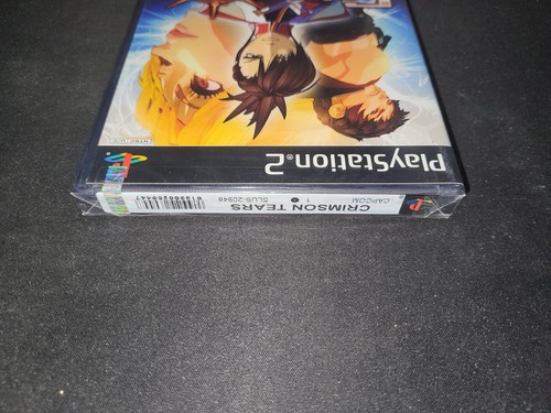 Crimson Tears Capcom Spike Etiqueta Negra Sony Playstation 2 PS2 ¡NUEVO SELLADO! - Imagen 5 de 12