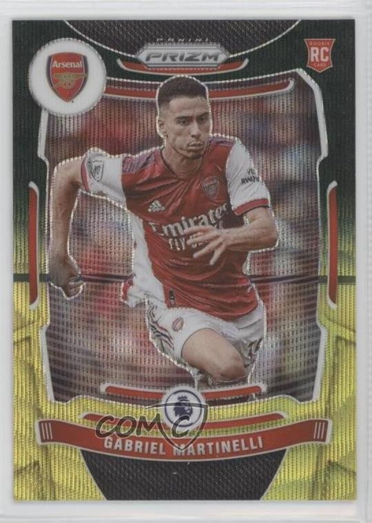 2021-22 Panini Prizm Premier League Multi-Color Gabriel Martinelli #203 5y7