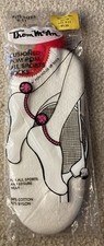 Vintage Thom Mcan White Red Pom Pom Cushion Sport Socks Size 9-11 New
