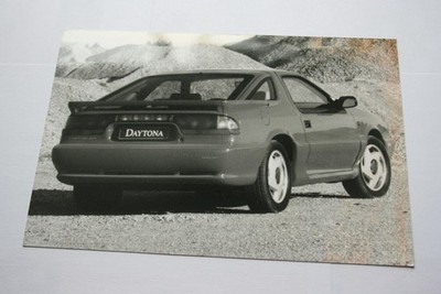 Tolles Pressefoto Chrysler Daytona Sportcoupe 1992 Größe 12 x 18 cm