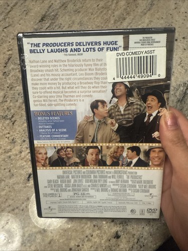 The Producers (DVD) Comedy Musical Nathan Lane Matthew Broderick NEW - Bild 3 von 6