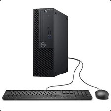 Dell OptiPlex 3060 SFF Desktop i5-8500 16GB DDR4 256GB NVMe SSD 1TB HDD R5