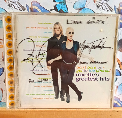 Roxette Don't Bore Us - Get to the Chorus! CD Pop 1995 EMI signiert