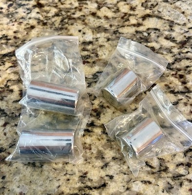 Harley-Davidson Quick Detach Docking Hardware Chrome Point Cover Cap Set Of 4