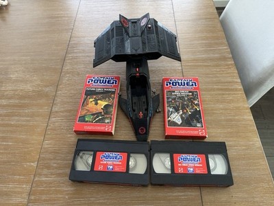 Captain Power Lot Of 3Pieces 1987 Video Lord Dredd