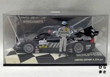 1/43 Scale Mercedes-Benz CLK DTM Team AMG 2002 Dunlop #2 Diecast Black