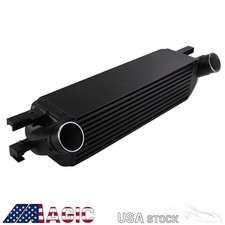 Fmic Performance Intercooler For Ford Mustang 15-22 Ecoboost 2.3l Turbo Black