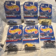 Hot Wheels 90s 00s NIP 6 Lot Classic Vintage Collectible Cars New Unopened Box